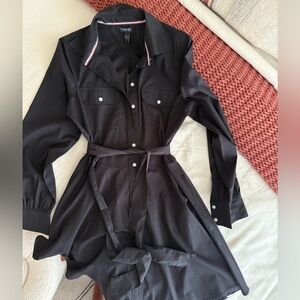 U.S. Polo Assn. Black Long Sleeve Dress
